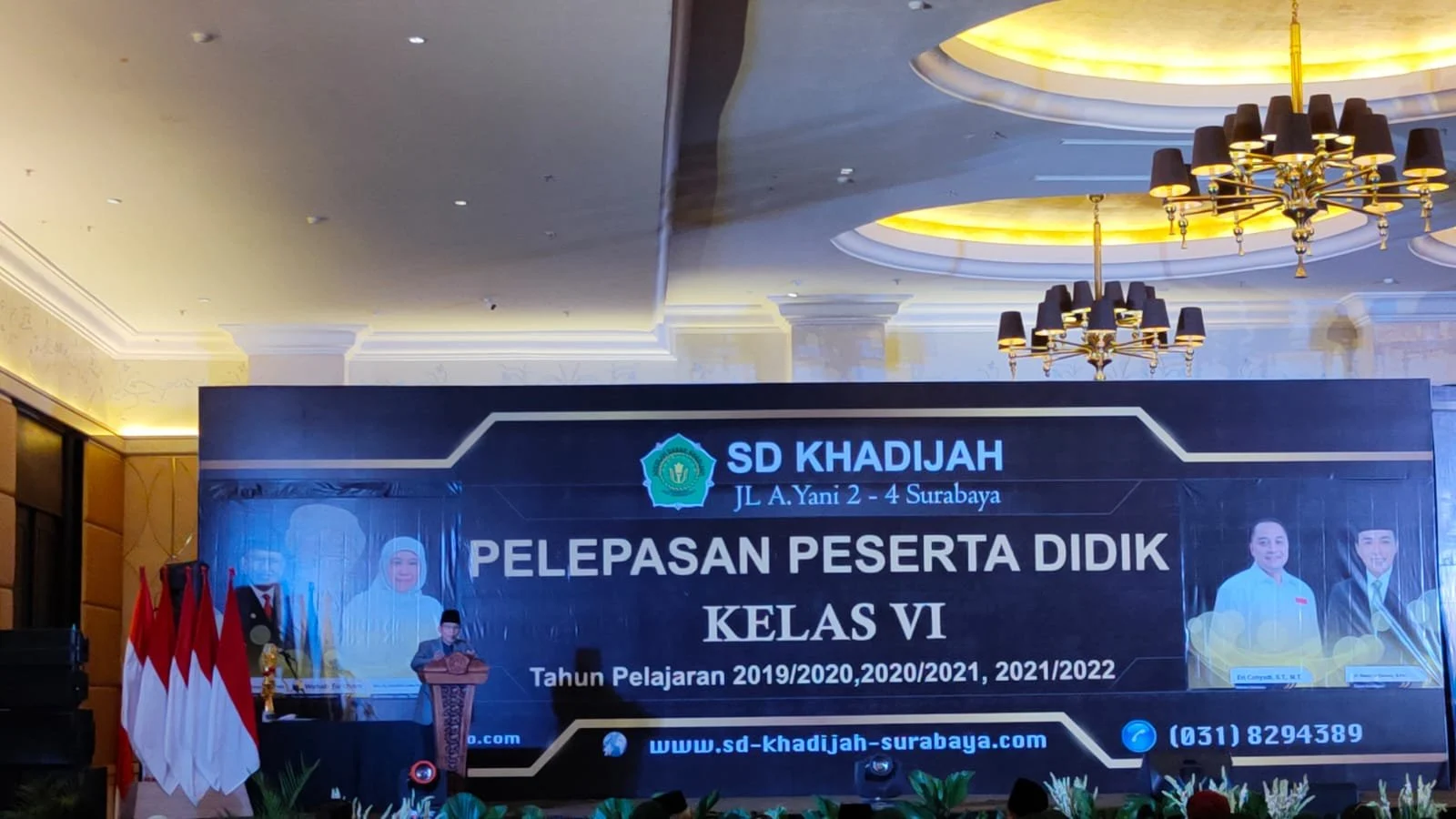 Pelepasan Siswa Kelas VI SD Khadijah Surabaya Bertabur Bintang