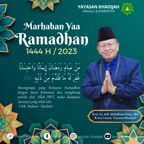Kuliah Ramadhan KURMA, Program Ngaji di Bulan Ramadhan Segera Tayang Di Chanel Sekolah Khadijah