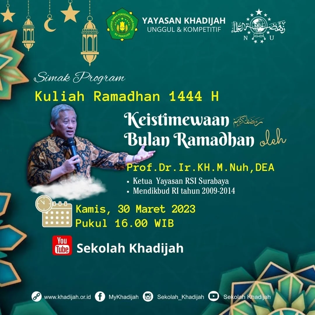 Program Kurma, Prof Nuh Beri Pesan Gemar Berbagi Sebagai Life Style