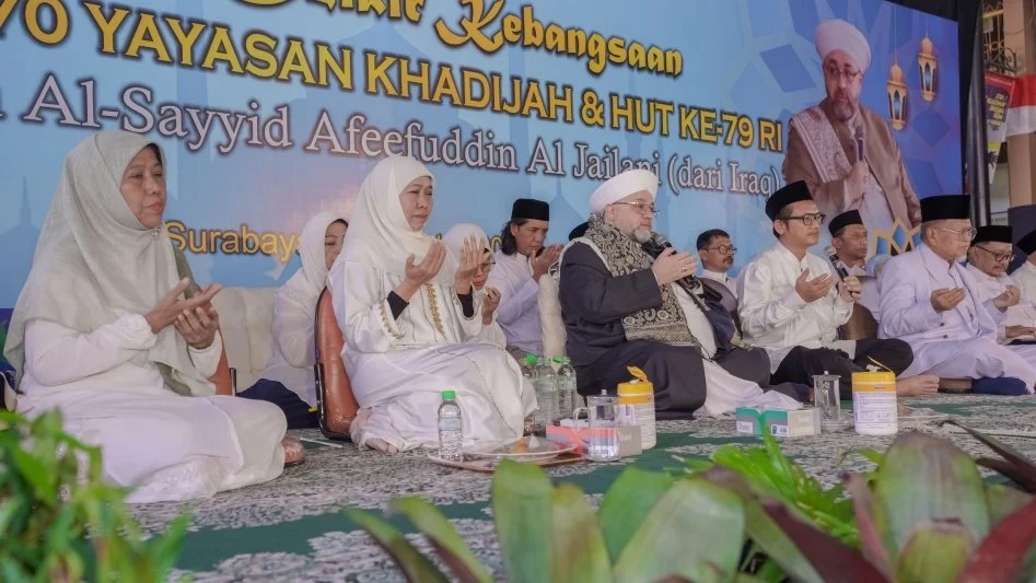 Syeikh Sayyid Afeefuddin Al Jailani Iraq Beri Nasihat Murid Khadijah